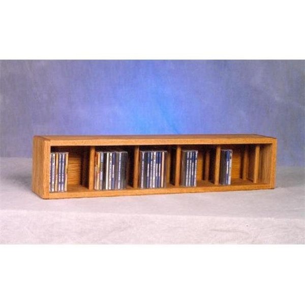 Wood Shed Wood Shed 103D-3 Solid Oak desktop or shelf CD Cabinet 103D-3